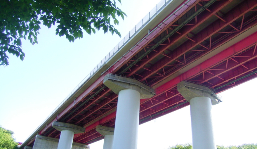 道央自動車道千歳川橋塗替塗装工事