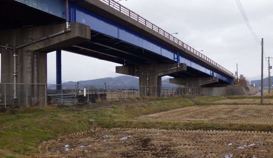 平成26年度（繰越）道路施設長寿命化事業（交付金・橋梁補修）一）比子八幡線外福島跨線橋外橋梁塗装工事