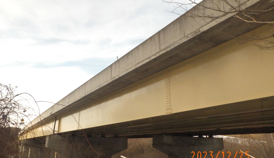 道央自動車道 ペトトル川橋(上り線)塗替塗装工事